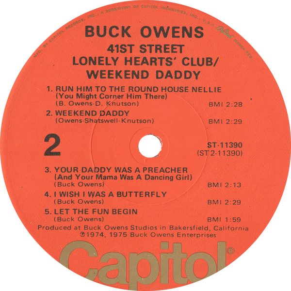 Owens - 41st Street Lonley Hearts' Club