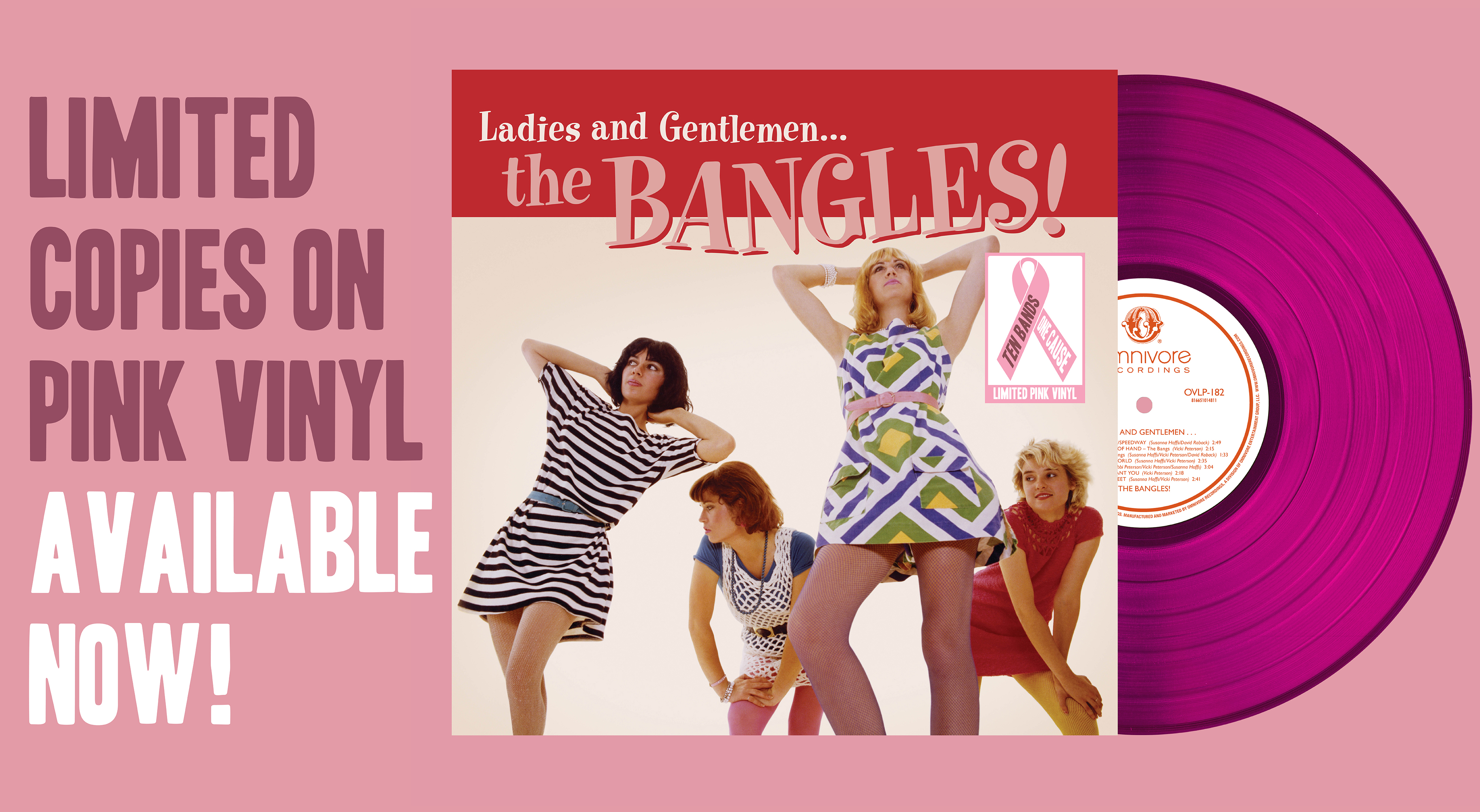 Bangles Pink Vinyl News