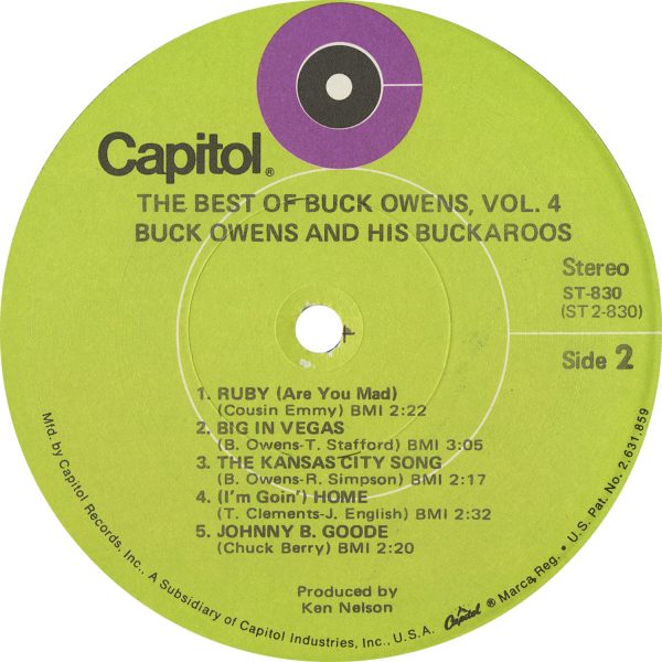 Buck Owens Vintage - Best Of Buck Owens 4