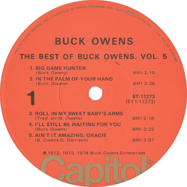 Buck Owens Vintage - Best Of Buck Owens 5