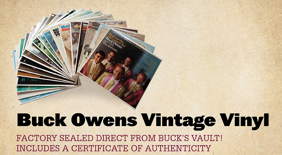 Buck Owens Vintage Vinyl News
