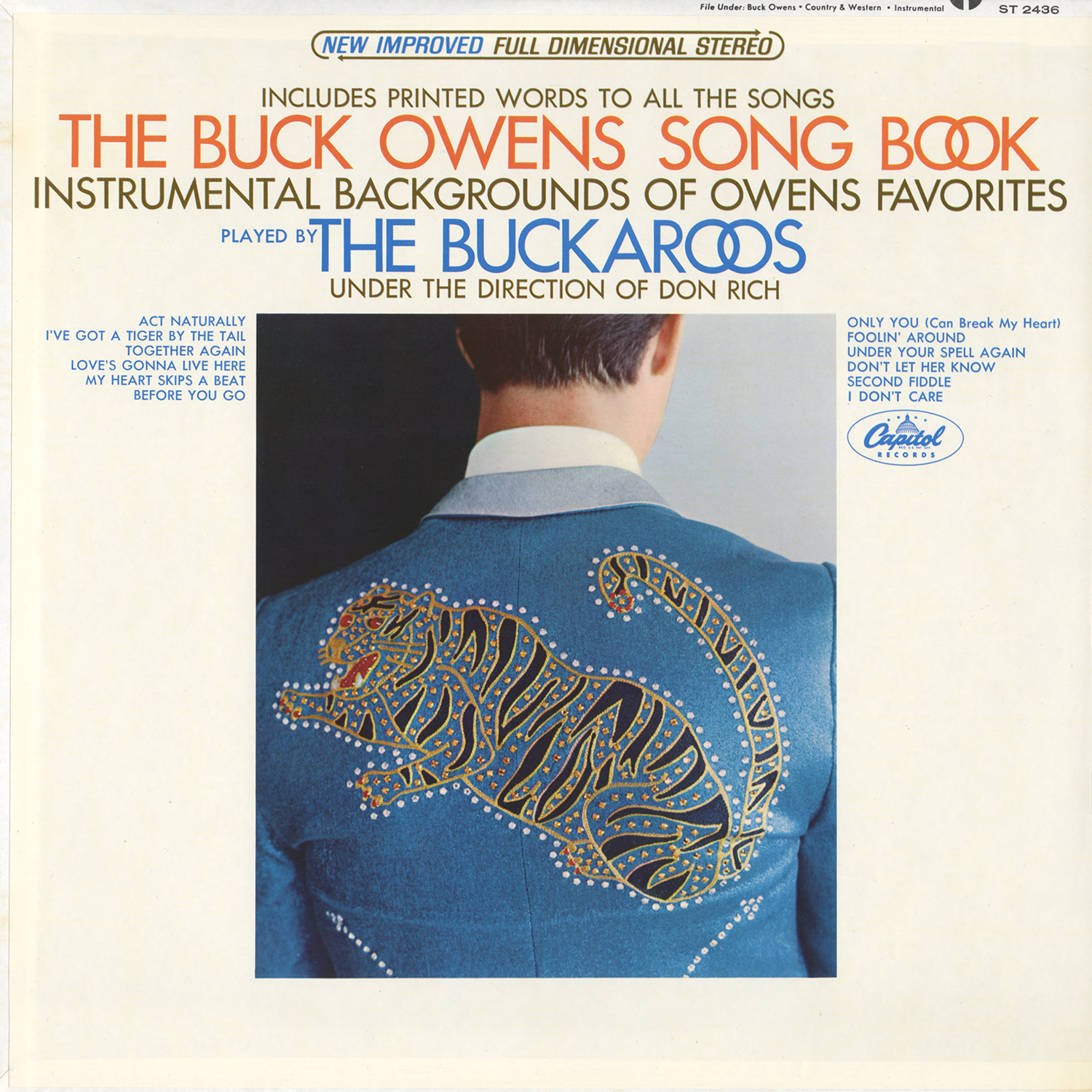 Buck Owens' Buckaroos - America’s Most Wanted Band Vintage Vinyl.