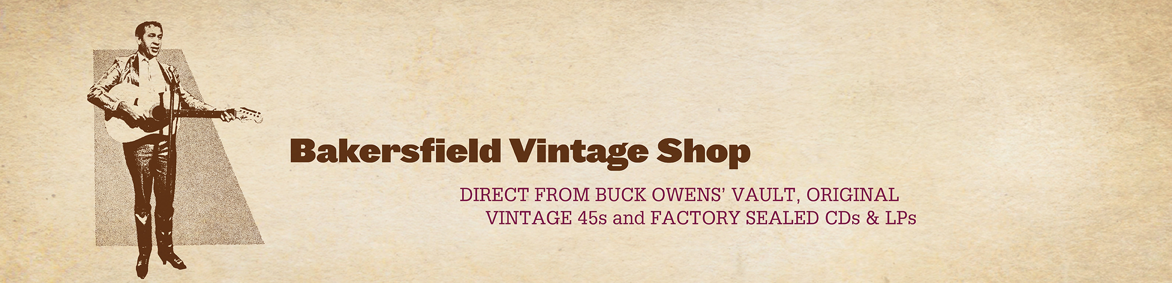 Bakersfield Vintage Shop Banner