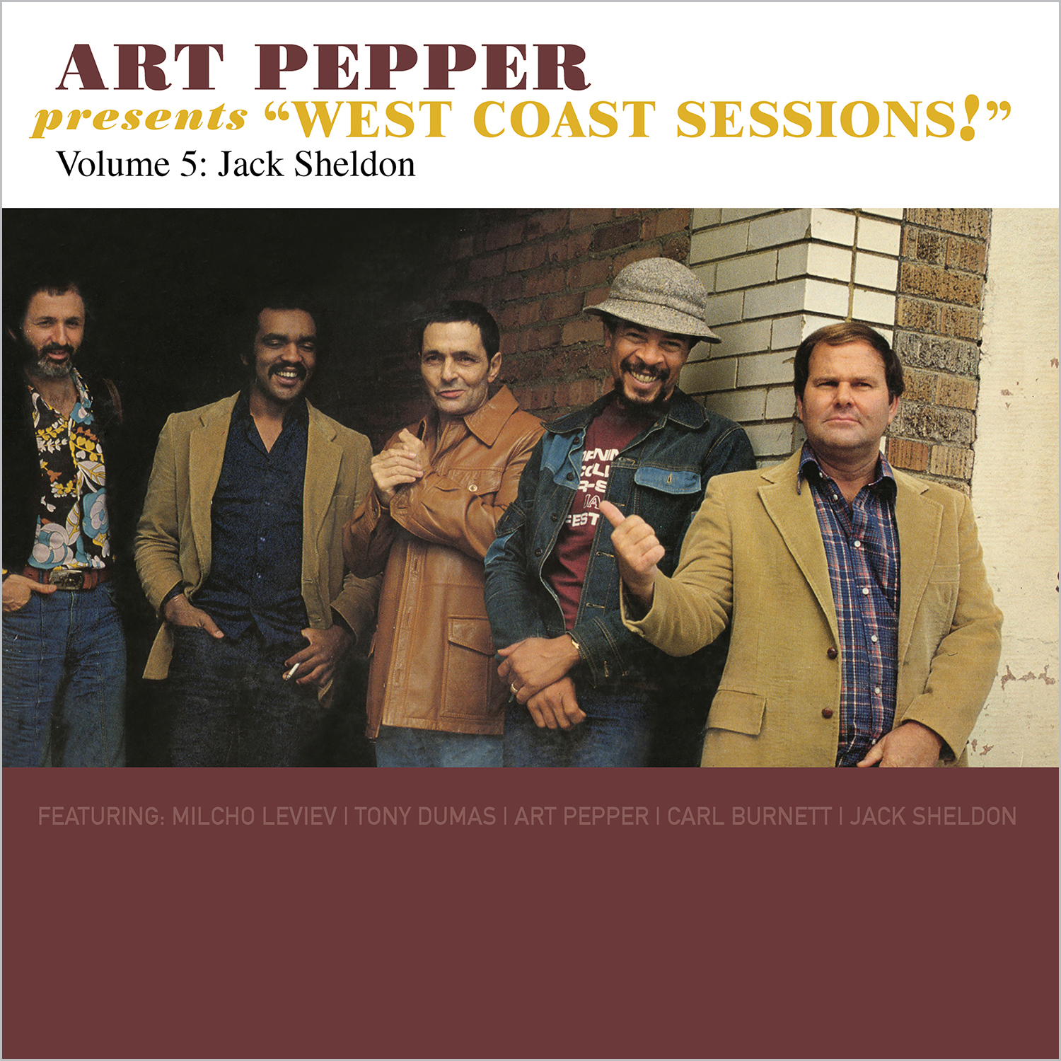 Art Pepper — Art Pepper “West Coast Sessions!” Volume Jack Sheldon – Omnivore Recordings