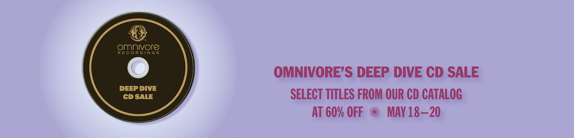 CD Sale Page Banner