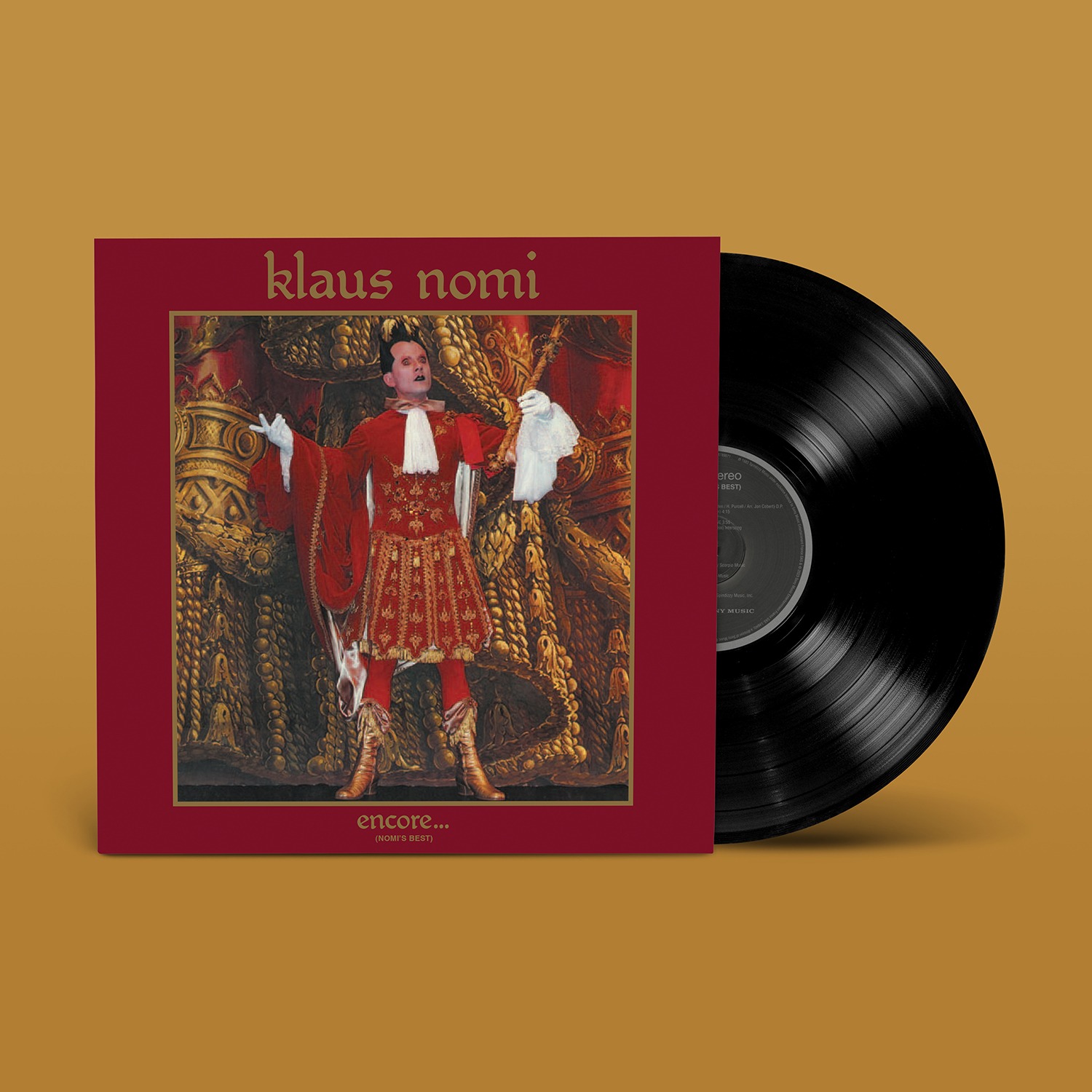 Klaus Nomi - Encore (Nomi's Best) LP