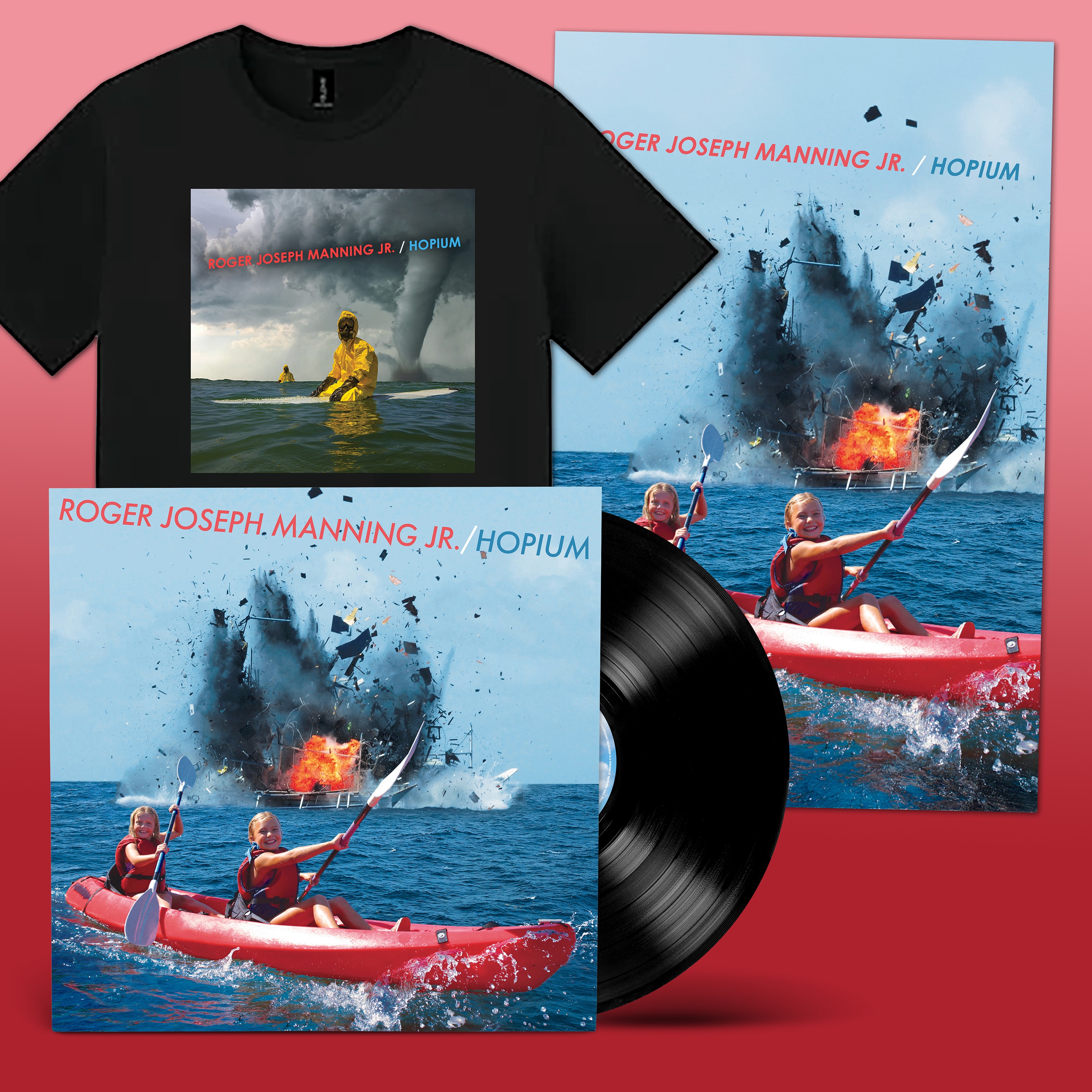 Roger Joseph Manning Jr. – Hopium LP + Poster + Tee